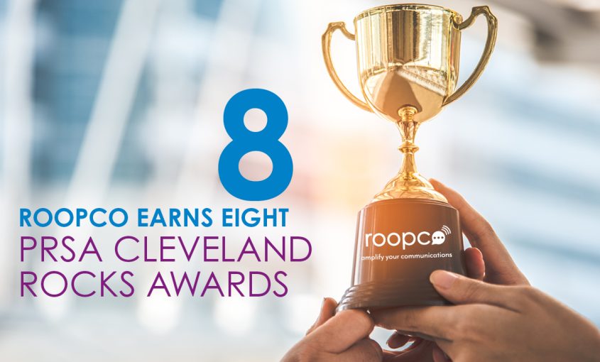 Roopco Celebrates Big Wins for Public Relations & Communications at 2025 PRSA Cleveland Rocks Awards